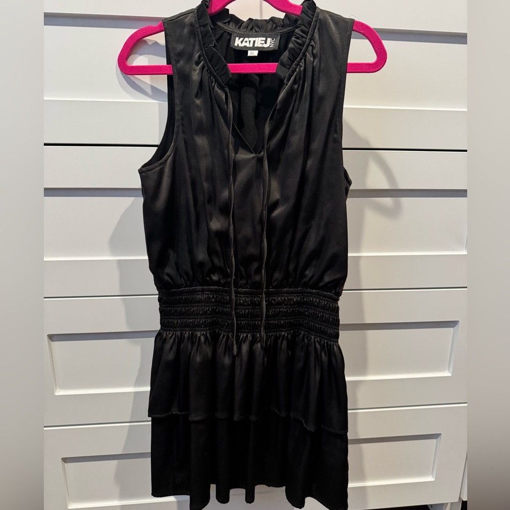 Katie J NYC Girl/Tween Black Sleeveless Dress